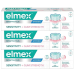 Elmex Jautrus Sensitivity + Gum Strenght Whitening Trio &ndash; hambapasta 75 ml