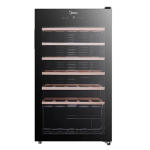 Midea Veinajahuti | MDRW150FGG22W | Energiam&auml;rgistuse klass G | Seisev | Pudelite maht 34 | Must