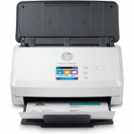 HP HP Scanjet Pro N4000 snw1 Sheet-feed Scanner Poogna-sk&auml;nner 600 x 600 DPI A4 Must, Valge
