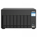 QNAP TS-832PX NAS Tower Annapurna Labs AL324 4 GB DDR4 0 TB QNAP Turbo System Alumiinium, Must