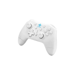 Deltaco GAM-103-W m&auml;ngukontroller Valge Bluetooth/USB Juhtpult Analoog Android, Nintendo Switch, PC, Playstation, Xbox, iOS