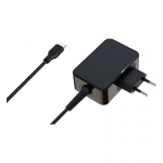 LC-Power LC-NB-GAN-45-C mobiilseadme laadija S&uuml;learvuti Must Vahelduvvool Hoonesisene
