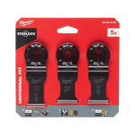 A A set of accessories for a multi-purpose tool (wood, wood with nails, universal) Milwaukee 5 pcs.