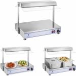 Royal Royal Catering Electric hob heating pad compact 2 halogen lamps 1100W 230V