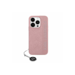 Case Case Karl Lagerfeld KLHCP15LPSAKDGCP iPhone 15 Pro 6.1" pink hardcase Saffiano Rhinestones & Charm
