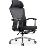 Spacetronik Ergonomic office chair with footrest ALVA