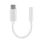 Fuj:tech USB-C - 3.5mm audio adapter, white
