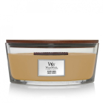 WoodWick Gilded Sands vahak&uuml;&uuml;nal &Uuml;mmargune Merevaik, Fig wood, Puit Beež 1 tk