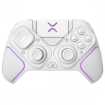 PDP 052-002-WH m&auml;ngukontroller Violetne, Valge RF/USB Juhtpult Analoog/digitaal PC, PlayStation 4, PlayStation 5