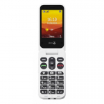 Doro Leva L21 7,11 cm (2.8") 132 g Must, Valge Vanakooli telefon