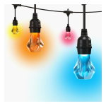 Nanoleaf Essentials Matter Smart Multicolour Outdoor String Lights Starter Kit 15m|Nanoleaf