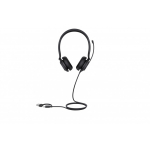 Yealink UH35 Dual Teams USB-C/A K&otilde;rvaklapp Juhtmega &uuml;hendatud Peav&otilde;ru K&otilde;ned/muusika USB Type-C / USB Type-A Must