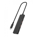 ICY ICY BOX IB-HUB1437-CPD Juhtmega &uuml;hendatud USB 3.2 Gen 2 (3.1 Gen 2) Type-C Must