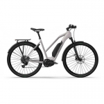Helkama SE electric bike, 52 cm, 10-speed, grey