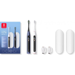 Oclean X Lite S Duo Set electric toothbrushes for two, blue and gray