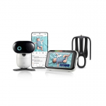 Mobiilne Mobiilne video beebi j&auml;lgija Motorola PIP1710 Connect nutikas AI monitor 5" stargrip valge