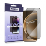 FoneKit Privacy+ T&auml;ielik kaanega kaitse klaas, OnePlus 15