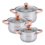 Pottide Pottide komplekt 3 tk (1.0L, 1.5L, 2.0L), 4936, Kamille