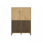 KAMARO KAMARO 4DK SLIM/GŁ OAK ARTISAN K&Otilde;RGUSKAPID