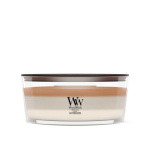 WoodWick Caf&eacute; Macchiato vahak&uuml;&uuml;nal Ellipse Kohv Valge, Pruun 1 tk.