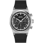 Hugo Hugo Boss Kell BOSS 1514218. Kvarts, must v&auml;rv. Meestele.