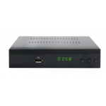 Denver DVBC-120 TV-boks Kaabel Full HD Must