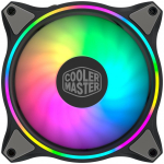 Cooler Cooler Master MasterFan MF120 Halo 3in1 Arvuti korpus Ventilaator 12 cm Must, Hall