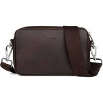 Aarni Crossbody Bag shoulder bag, brown, silver zipper