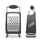 Microplane 34006 Kandiline riiv Must, Roostevaba teras