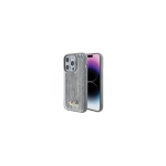 Guess Apple iPhone 15 Pro HC SEQUIN SCRIPT METAL Silver