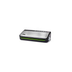 FoodSaver FFS005X vaakummasin 0,5 mbar Must, Roostevaba teras