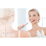 Sonic Sonic toothbrush with tips set, holder and case D2 (pink)