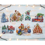 luca luca S Christmas ornaments set no. 3/of 7 units of 15x15 cm SLETIL8051