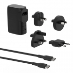 Belkin BPZ003bt1MBK-B6 Universaalne Must Vahelduvvool Kiirlaadimine Hoonesisene