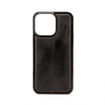 Apple Apple iPhone 15 Pro Max Magnet zip Pocket Case Zipper Design Black