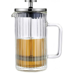 ZAPARZACZ ZAPARZACZ DO KAWY HERBATY SZKLANY 1000ML FRENCH PRESS KLAUSBERG KB-7758 Silver