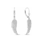 Brilio Brilio Silver Brilio Silver Charming silver earrings Angel wing EA329W