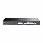 OMADA ES228GP v&otilde;rgul&uuml;liti Juhitav L2 Gigabit Ethernet (10/100/1000) Power over Ethernet tugi Must