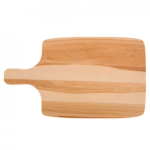 Puidust Puidust ristk&uuml;likukujuline l&otilde;ikelaud k&auml;epidemega Woody 38 x 22 cm DOMOTTI