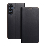 Dėklas Dėklas Nemo Oem LUNA Book Gold Samsung Galaxy A16 5G jaoks, musta v&auml;rvi.