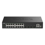 D-Link DGS-1530-20/E v&otilde;rgul&uuml;liti Juhitav L2 Gigabit Ethernet (10/100/1000) Must