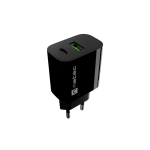 Natec Ribera USB Laadija 1X USB-A + 1X USB-C 20W