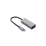 IBox IACRJ Alumiinium RJ45 kuni USB Type-C adapter 10/100/1000 Mb/s