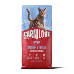CARNILOVE CARNILOVE ACTIVE KASSID L&Otilde;HE JA T&uuml;rgi KANA KASTME KASTMEGA 6kg