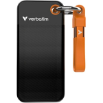 Verbatim Pocket SSD 256GB USB-C 3.2 gen.2 musta-oranžiline 32418
