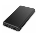 Contact Power Bank 10000mAh 10W + USB-A USB-C Kaabel Must