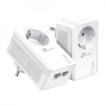 TP-Link TL-PA7027P KIT elektriliinisidev&otilde;rgu v&otilde;rguadapter 1000 Mbit/s Ethernet LAN Valge 2 tk
