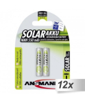 12x2 12x2 Ansmann maxE NiMH bat. Micro AAA 550 mAh SOLAR