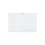 Electrolux EIV83443BW pliidiraud Valge Sisseehitatud Tsooniga induktsioonplaat 4 tsoon(id)