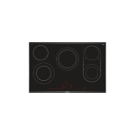 Bosch Serie 8 PKM875DP1D pliidiraud Must, Roostevaba teras Sisseehitatud Keraamiline 5 tsoon(id)